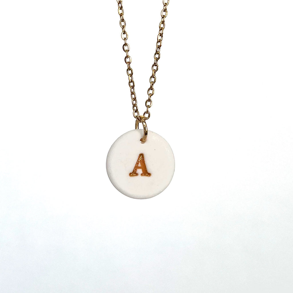 Round Porcelain Monograms