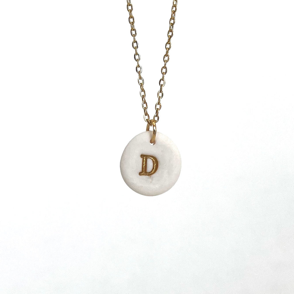 Round Porcelain Monograms