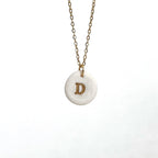 Round Porcelain Monograms