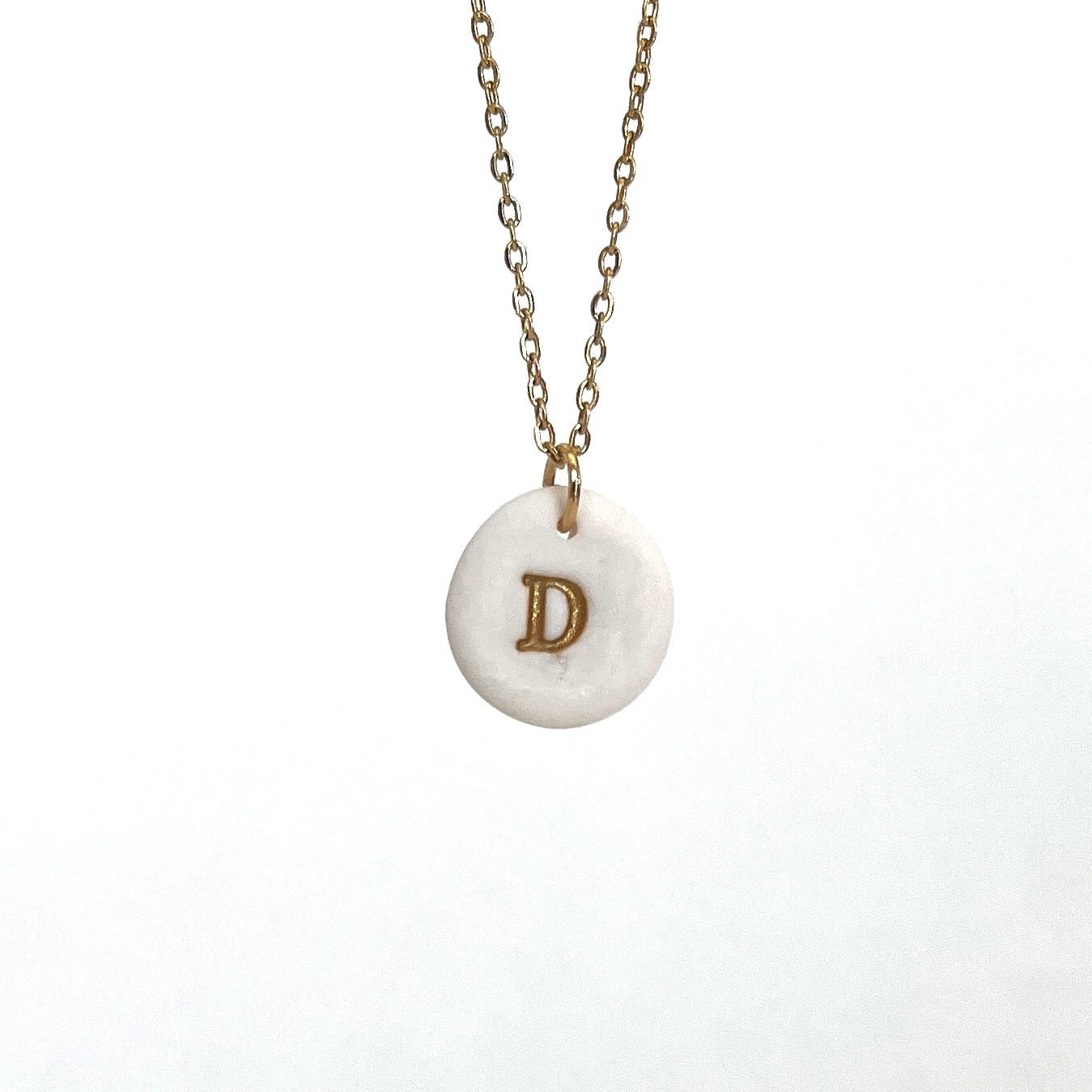 Round Porcelain Monograms