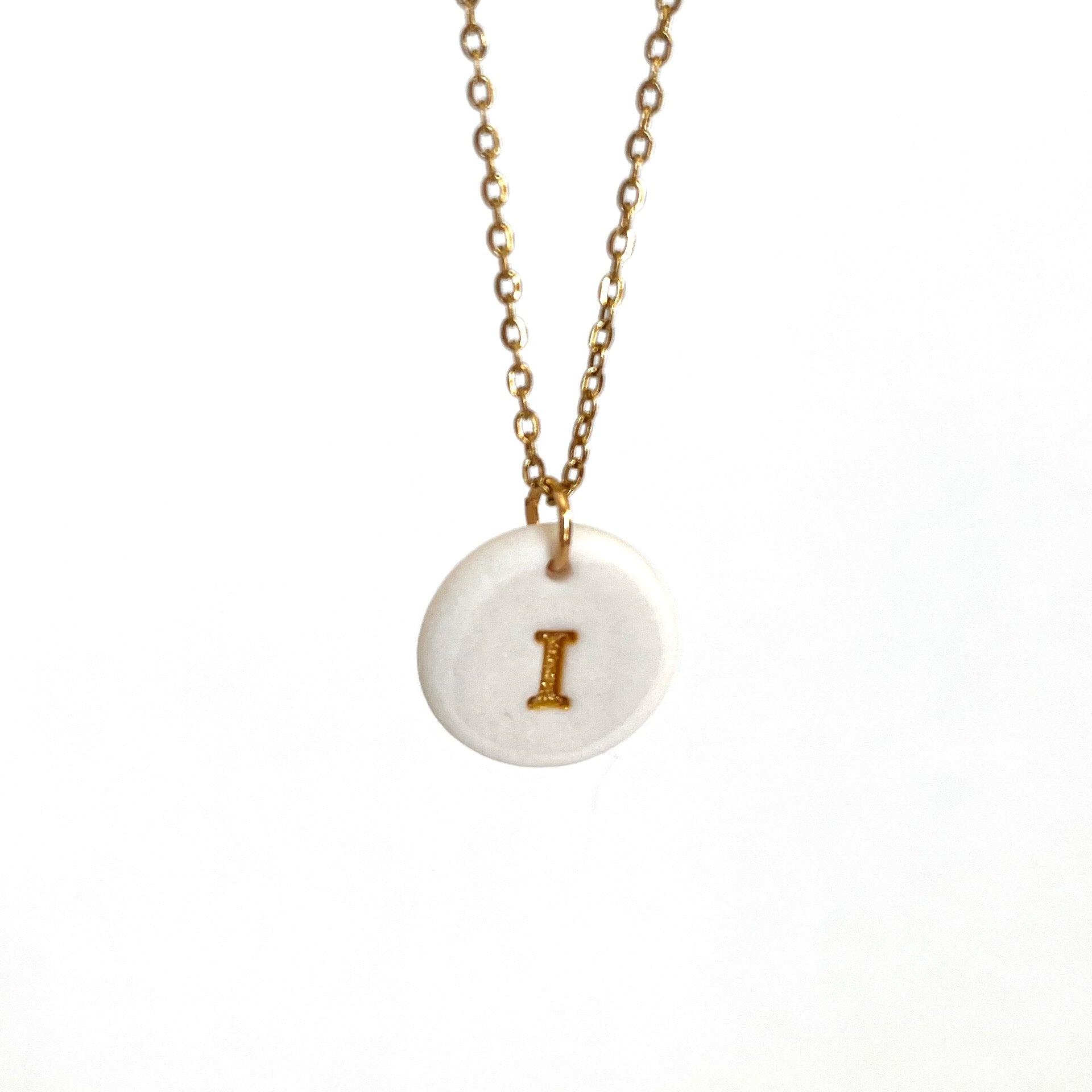 Round Porcelain Monograms