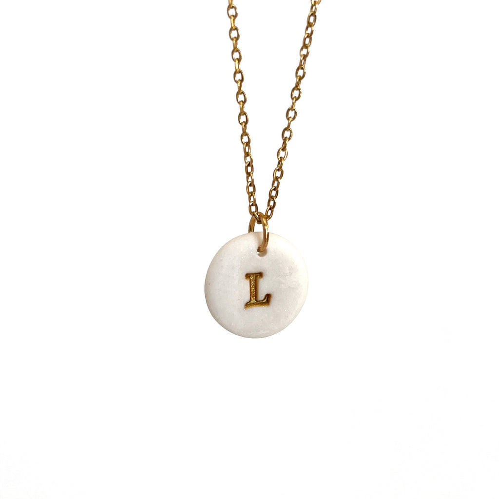 Round Porcelain Monograms