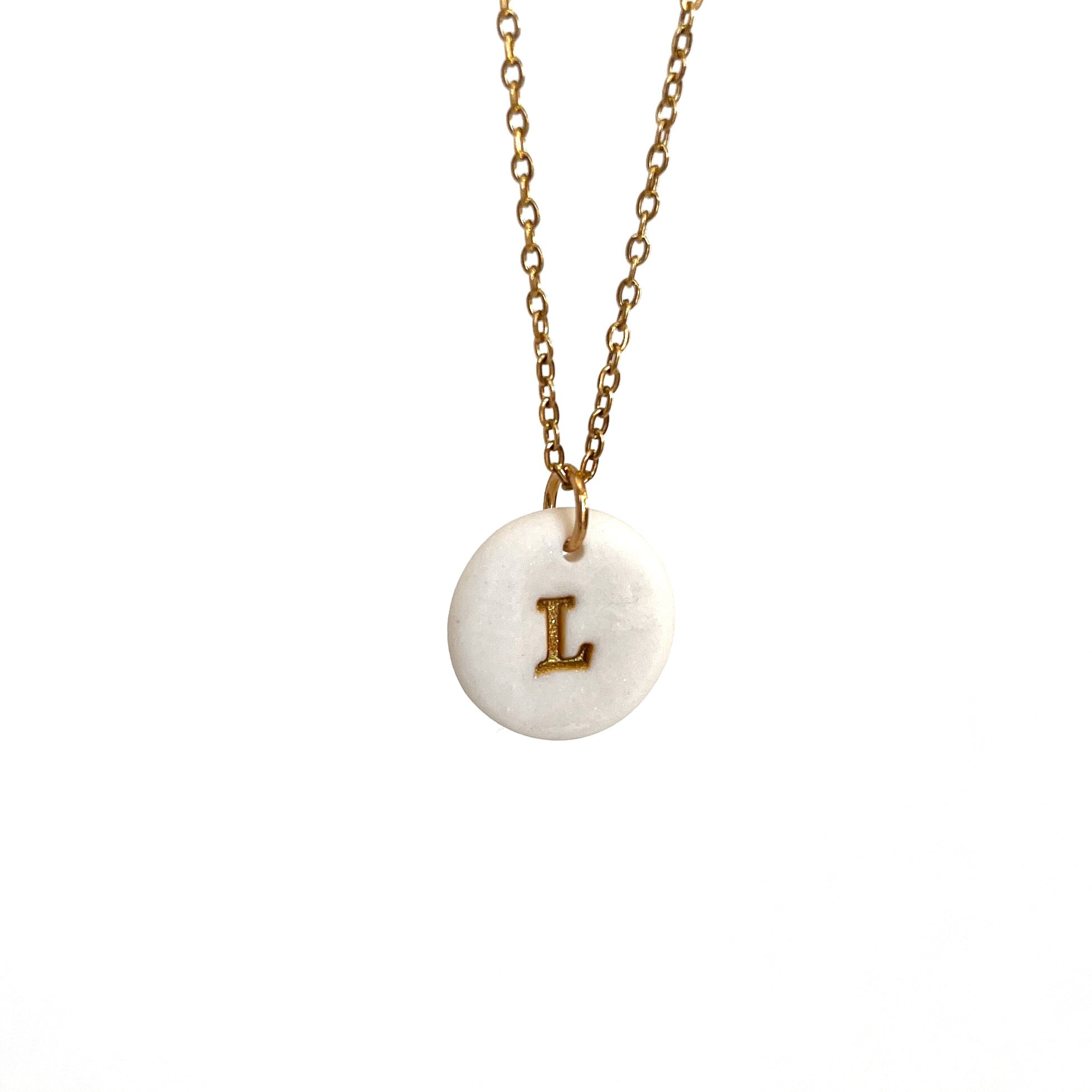 Round Porcelain Monograms