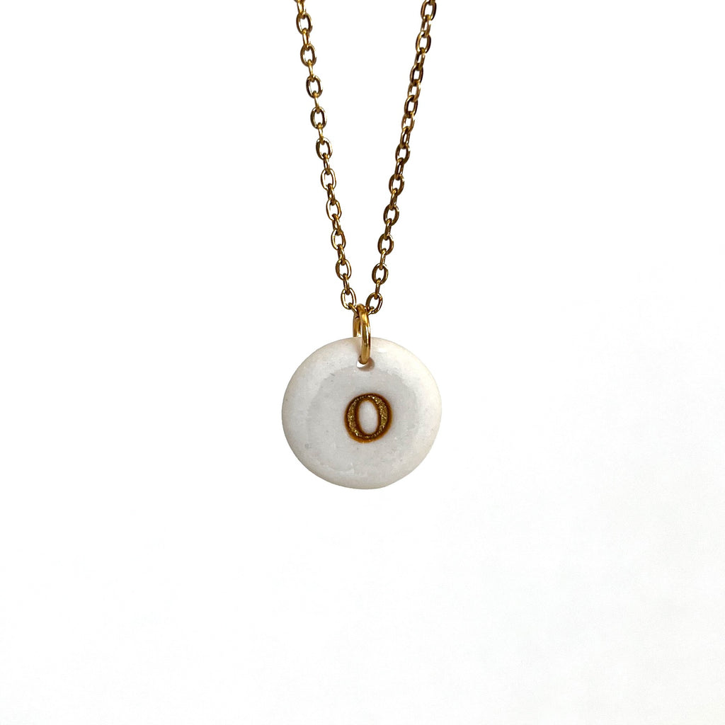 Round Porcelain Monograms