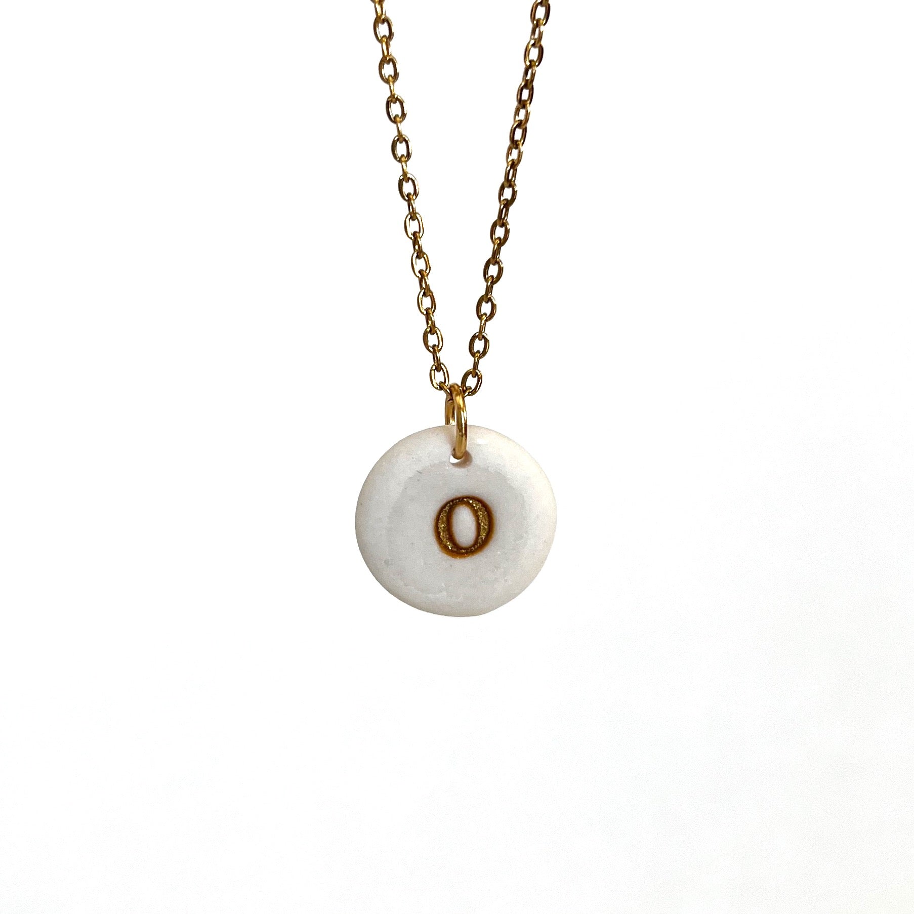 Round Porcelain Monograms