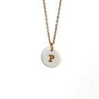 Round Porcelain Monograms