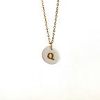 Round Porcelain Monograms