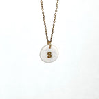 Round Porcelain Monograms