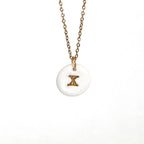 Round Porcelain Monograms