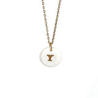 Round Porcelain Monograms