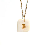 Square Porcelain Monograms