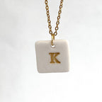 Square Porcelain Monograms