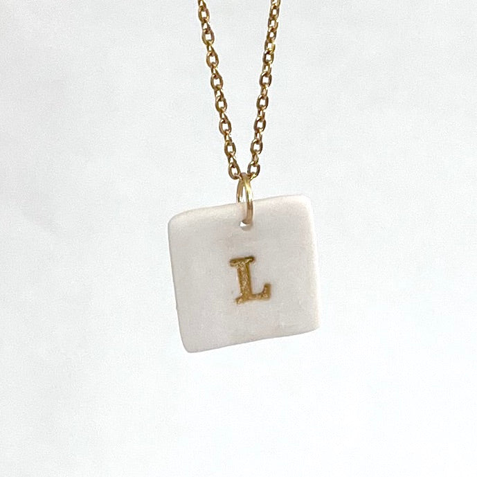 Square Porcelain Monograms