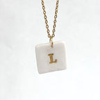 Square Porcelain Monograms
